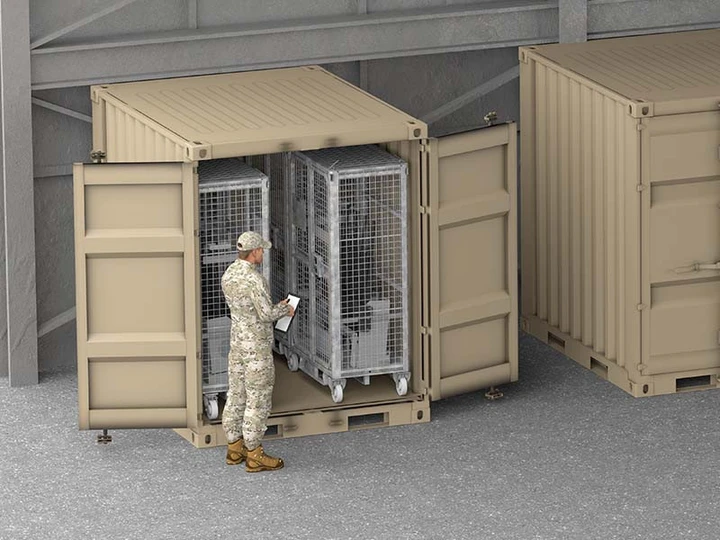 TACTICAL LOCKER CWM For Container, Deployment, storage 