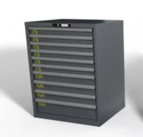 SKAP 10 SKUFFER RC 36 x 27E H1000MM NCS S 6502-B, Lista