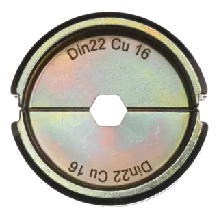 PRESSBAKKE DIN22 CU 16 Milwaukee