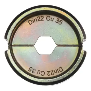 PRESSBAKKE DIN22 CU 35 Milwaukee