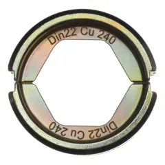 PRESSBAKKE DIN22 CU 240 Milwaukee