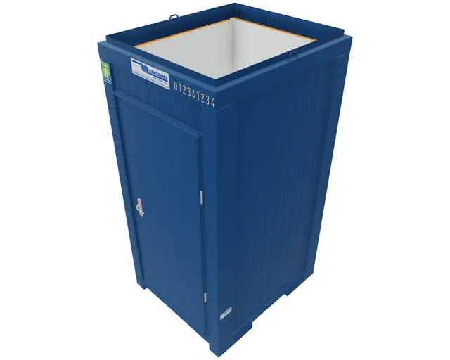 MODULBOKS 5 FOT ISOLERT CONTAINER Lys- varme, 1200x1400x2540mm 