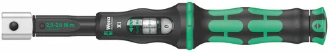 MOMENTNØKKEL INSERT 2,5-25NM 9X12 Click-Torque X 1 - Wera