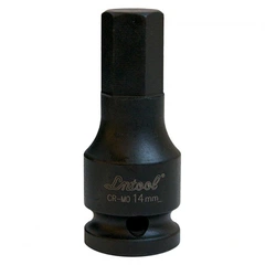 KRAFTPIPEBITS 1/2&quot; DR. INV. 19MM Unbrako - 75mm Lengde KC Tools