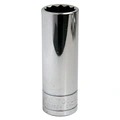 PIPE LANG 1/2&quot; TOLVK. 3/4&quot; Forniklet, forkrommet, polert KC Tools