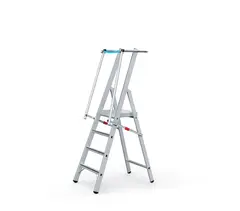 GARDINTRAPP PROFF SAFEMASTER 4 TRINN Plattformh&#248;yde 1,06m, Zarges