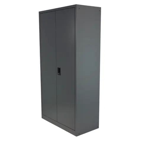 VERKSTEDSKAP M.GRÅ 1000X500X1950MM 4 Hyller. Ncs S 6502-B  Lista AG