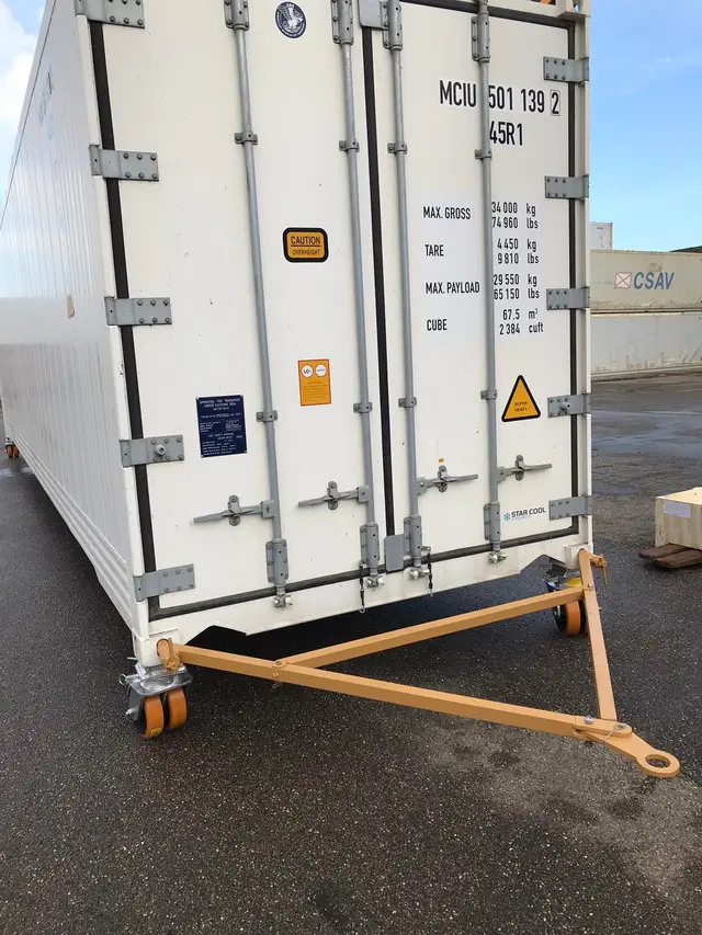 TREKKSTAG FOR ISO CONTAINER 25 TONN Tauestag for Containere opp til 25 Tonn 