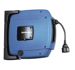 KABELTROMMEL C20 12 METER 3G1,5 30700420 Kabeloppruller, 230V 3Gx1,5mm2, Nederman