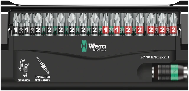 BITSETT BITORSION 1 BIT-CHECK 30 29-BITS Wera 