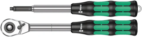 SKRALLE 1/2&quot; ZYKLOP HYBRID M/ Forlenger 72T 8006 C Wera