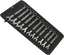 SKRALLEN&#216;KKELSETT JOKER 11-DEL RETT MM 8-19mm Sort Nylonveske Wera