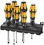 SKRUTREKKERSETT PZ - RETT 932/918/6 Slagskrutrekkere PZ + rett - Wera