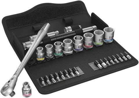 PIPESETT 3/8&quot; ZYKLOP METAL 8100 Sb 8 29 Deler Wera