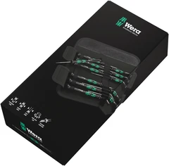 SKRUTREKKERSETT MIKRO 12 DEL KRAFTFORM Wera