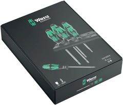 SKRUTREKKERSETT KRAFTFORM PLUS 334/335/6 Wera