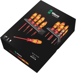 SKRUTREKKERSETT KRAFTFORM BIG PACK 100 Vde Wera