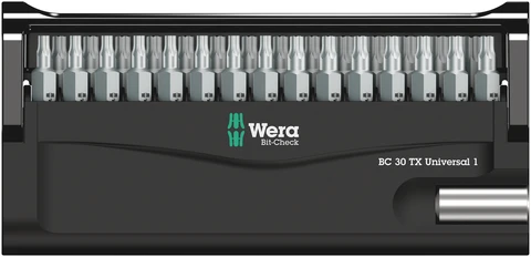 BITSETT UNIVERSAL 1 BIT-CHECK 30 TX 29-Bits Wera