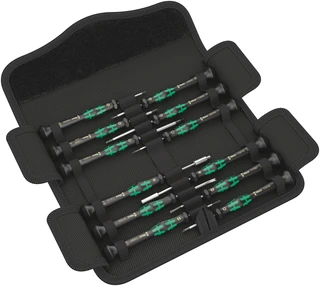 SKRUTREKKERSETT MIKRO 12 ELEKTRONIKK 1 Wera