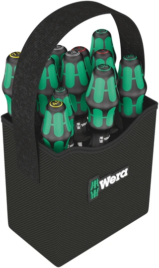 SKRUTREKKERSETT 2GO 300  KRAFTFORM 11 Skrutrekkere Wera