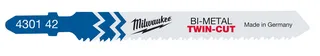 STIKKSAGBLAD T123XF 75/2,5-1,8 Milwaukee Tilbeh&#248;r