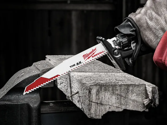 BAJONETTSAGBLAD AX 230/TPI 5/8 5P Tre med spiker Milwaukee Tilbehør 