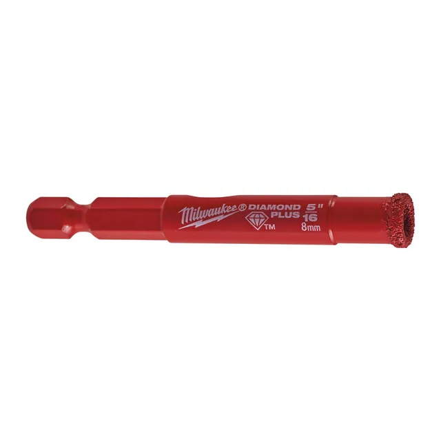 DIAMANTBOR DPLUS 8MM 1/4HEX Milwaukee Tilbehør 