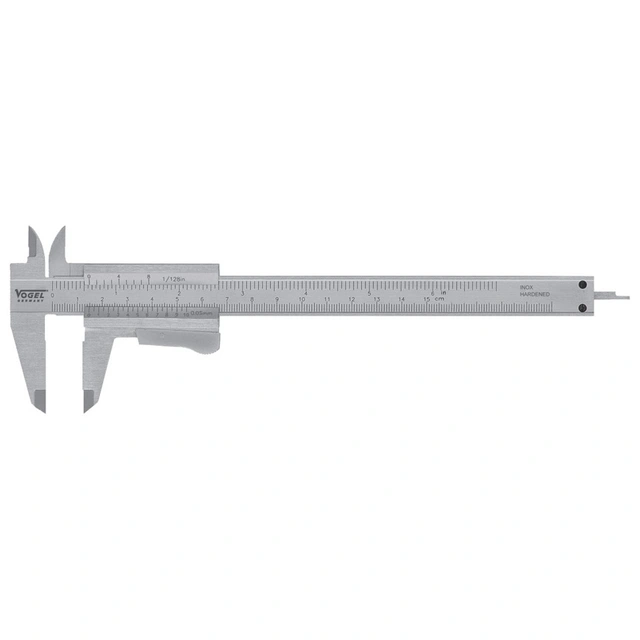 SKYVELÆRE RUSTFRITT 150MM Din 862 Futeral Vogel 