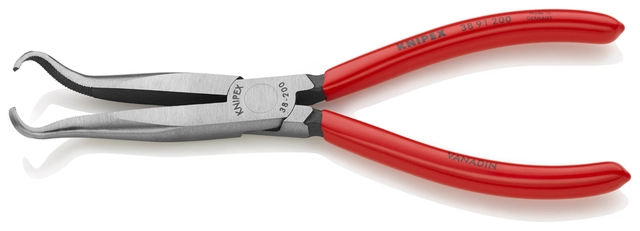 GRIPETANG RUND 45° 200MM Smidd, Oljeherdet -  Knipex 