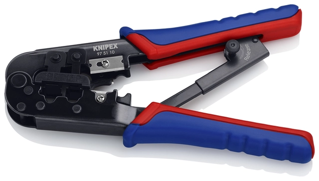 KRYMPETANG MODULÆR 97 51 10 6 & 8-Pol  Knipex 