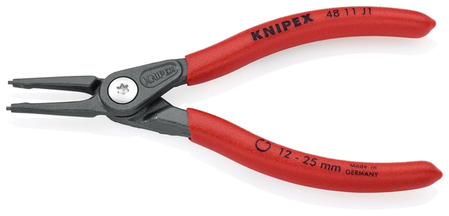SEEGERINGSTANG INNV. RETT J1 Ø 12-25mm Presisjon Knipex 