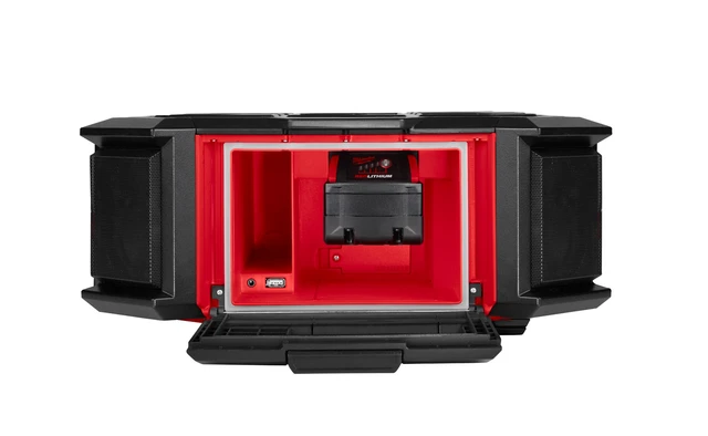 ARBEIDSRADIO DAB+ M18 PACKOUT™ Radio + lader Milwaukee 