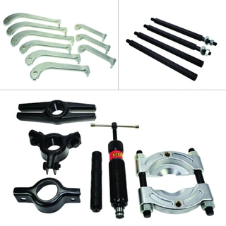 HYDRAULISK AVTREKKERSETT 10 TONN Multi Funksjonsett KC Tools