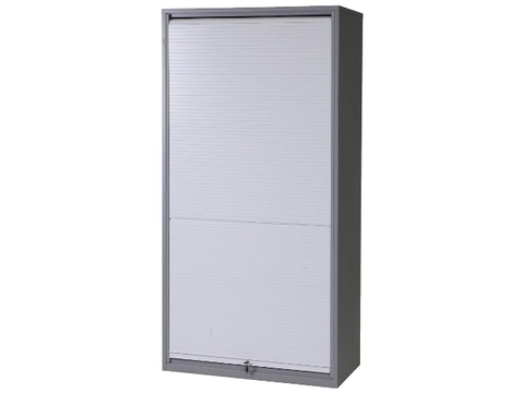 VERKSTEDSKAP MED SJALUSIDØR RAL 7037 2000x1020x540mm