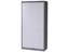 VERKSTEDSKAP MED SJALUSID&#216;R RAL 7037 2000x1020x540mm