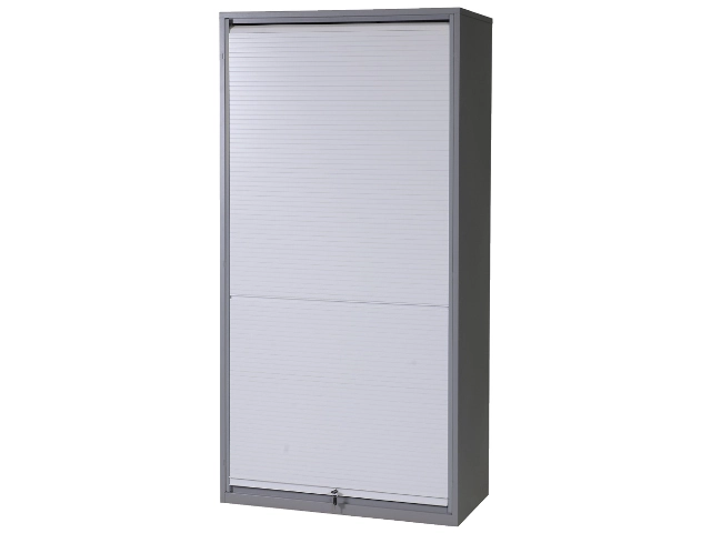 VERKSTEDSKAP MED SJALUSIDØR RAL 7037 2000x1020x540mm 