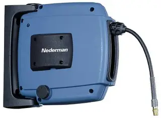 SLANGETROMMEL H30 10 METER VANN/LUFT 3/8&quot; slange Nederman