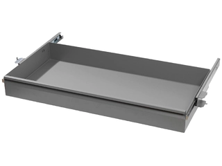 SKUFF UTTREKKBAR GR&#197; 900x450x100MM Skuff med kulelagerekspansjoner, Gigant