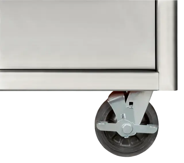 VOGN RUSTFRI 26" ROBUST BAHCO 7 SKUFFER B763xH956xD501mm, Skuff:5x50,116,246mm 