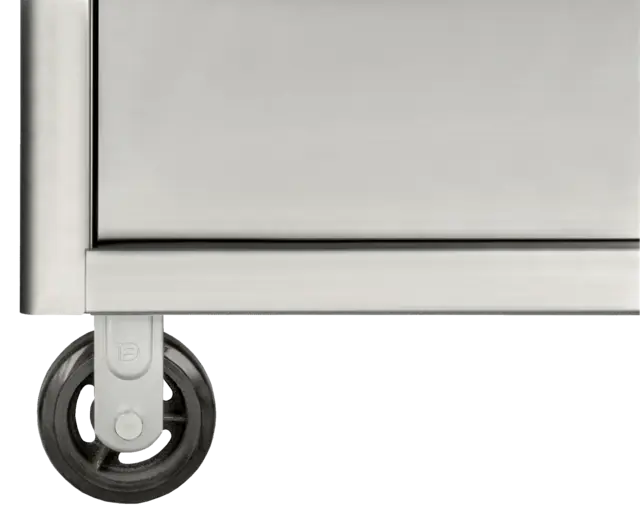 VOGN RUSTFRI 26" ROBUST BAHCO 7 SKUFFER B763xH956xD501mm, Skuff:5x50,116,246mm 