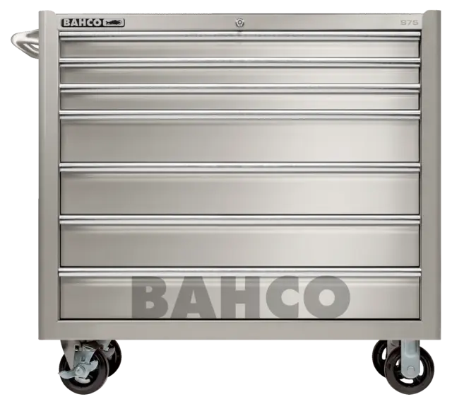 VOGN RUSTFRI 40" ROBUST BAHCO 7 SKUFFER B1100xH986xD501mm, Skuff: 3x50, 4x1116mm 