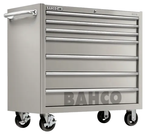 VOGN RUSTFRI 40" ROBUST BAHCO 7 SKUFFER B1100xH986xD501mm, Skuff: 3x50, 4x1116mm
