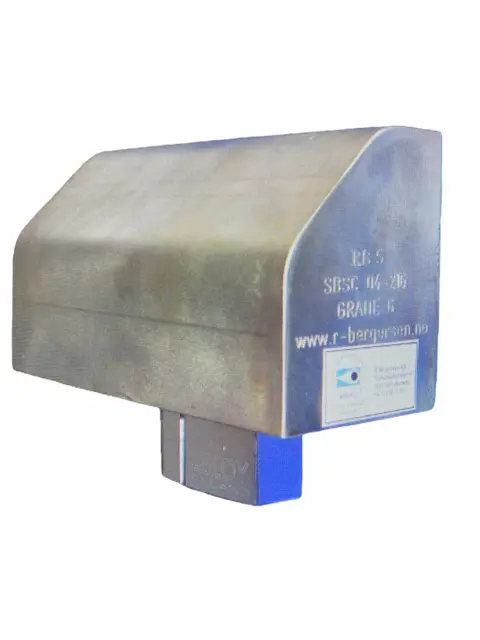 HENGELÅSBESLAG HØYRE, FG GODKJENT KL 5 Syrefast stål, for container