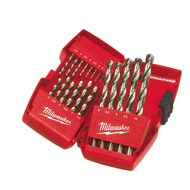 BORSETT HSS 1,0-10,0MM THUNDERWEB Milwaukee Tilbehør 