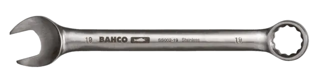 KOMBINASJONSNØKKEL RUSTFRI 8MM BUKKET 120mm lengde, Bahco 