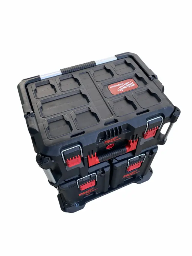 VERKTØYKOFFERT GRAVEMASKIN PACKOUT™ Ink. verktøy Custom for annleggsmaskiner 