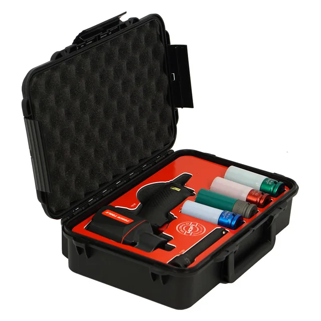 MUTTERTREKKER 1/2" 1400NM I KOFFERT 17,19,21,22mm lang pipe 150mm - FTC 