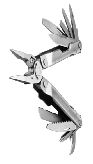 MULTIVERKTØY REBAR RUSTFRI TASKE Med mulighet for gravering - Leatherman 
