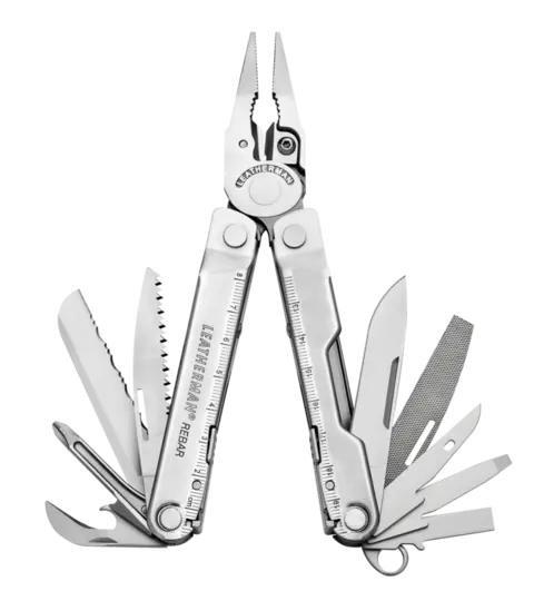 MULTIVERKTØY REBAR RUSTFRI TASKE Med mulighet for gravering - Leatherman