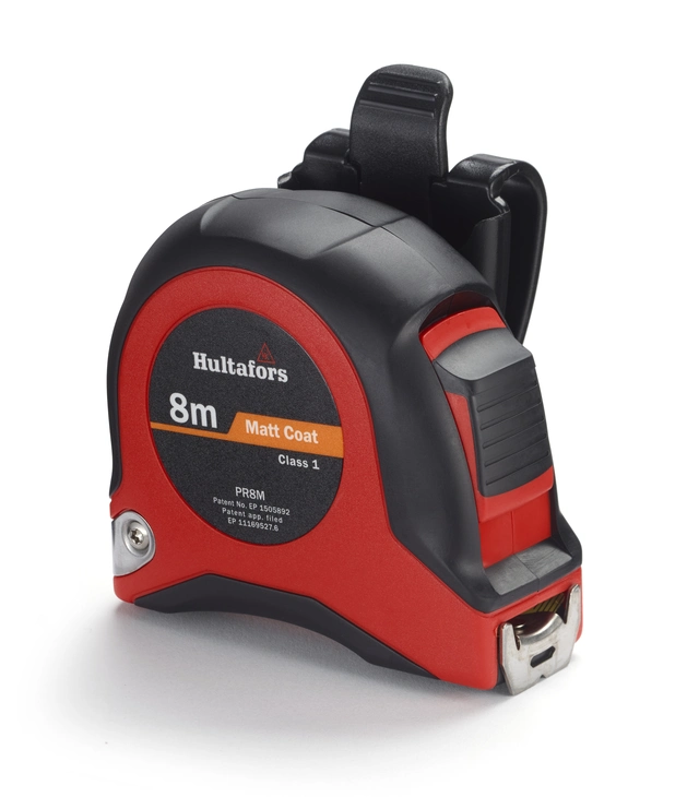 MÅLEBÅND PR 8M KL I METRISK Eu Klasse I -  Hultafors 